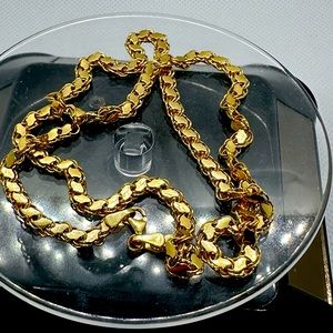 Real 18k gold necklace sold